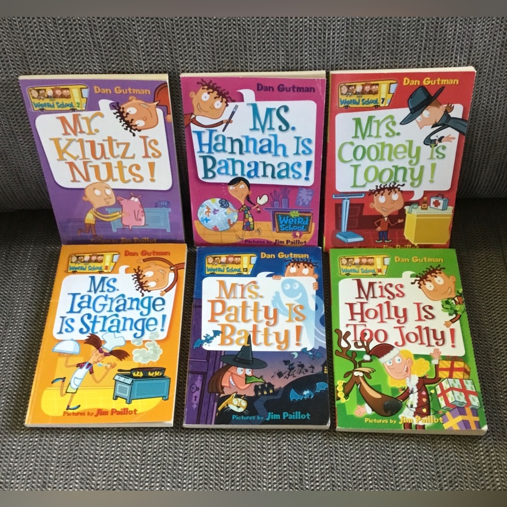 My Weird School Book Lot of 6 Dan Gutman
